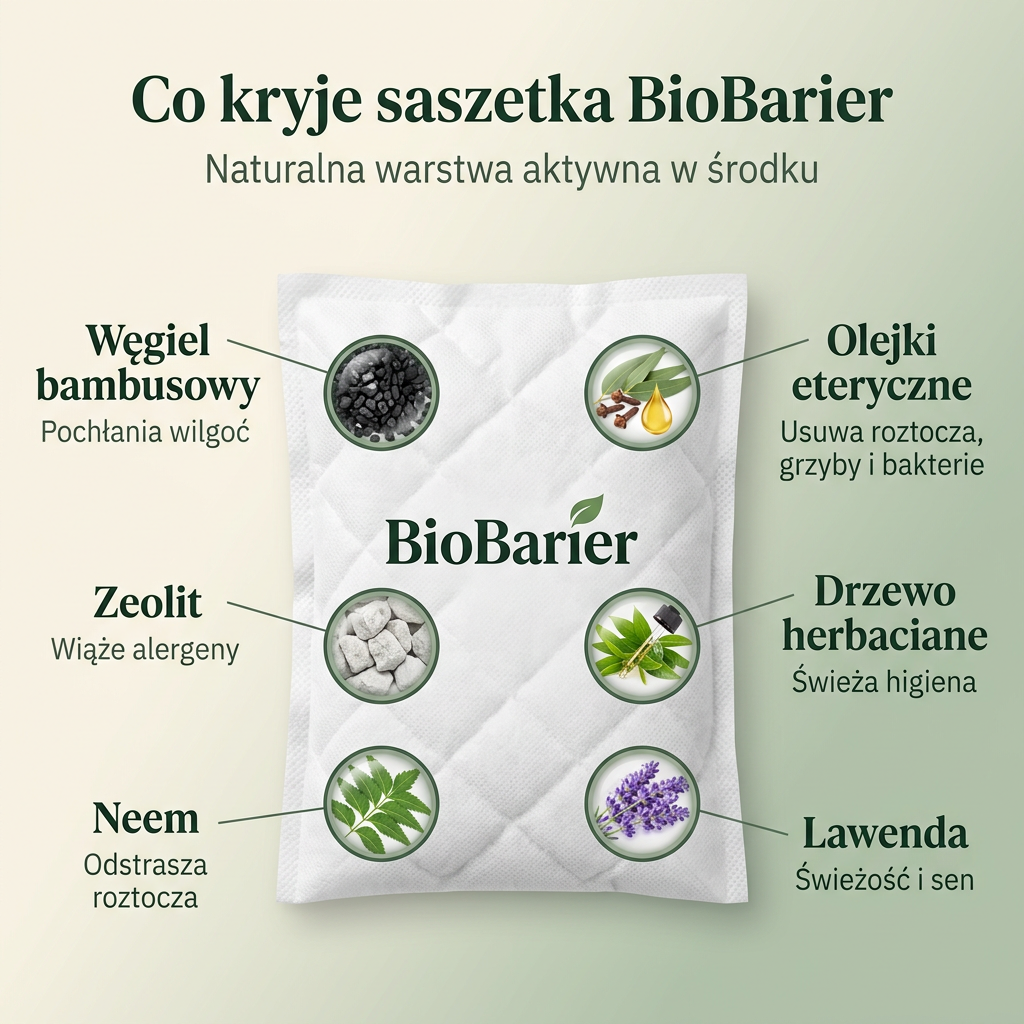 Co kryje saszetka BioBarier - naturalne skladniki